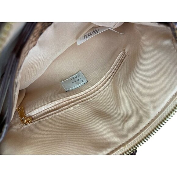 A New Day Faux Snakeskin Crossbody/Clutch Bag Adjustable Strap & Zip Closure - Picture 7 of 11